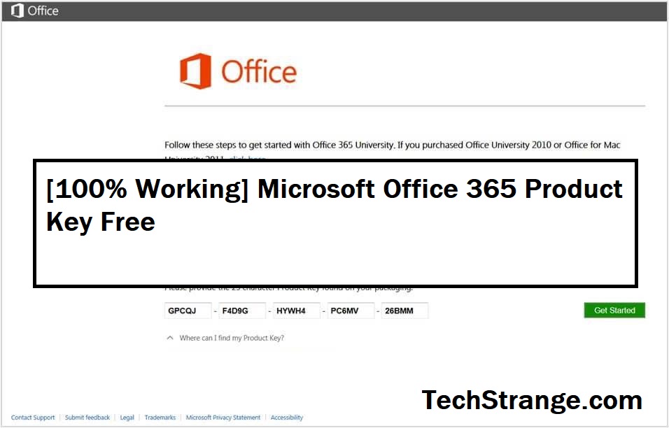 100-Working-Microsoft-Office-365-Product-Key-Free